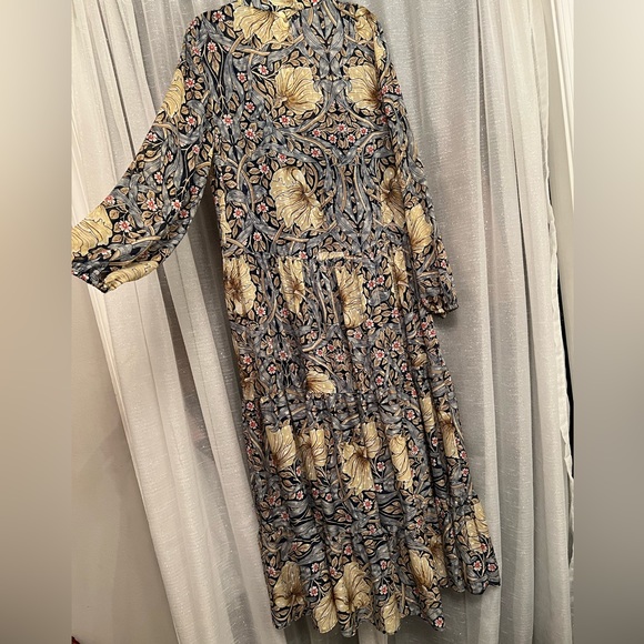 H&M + Morris & Co. patterned floral maxi dress - Picture 3 of 5